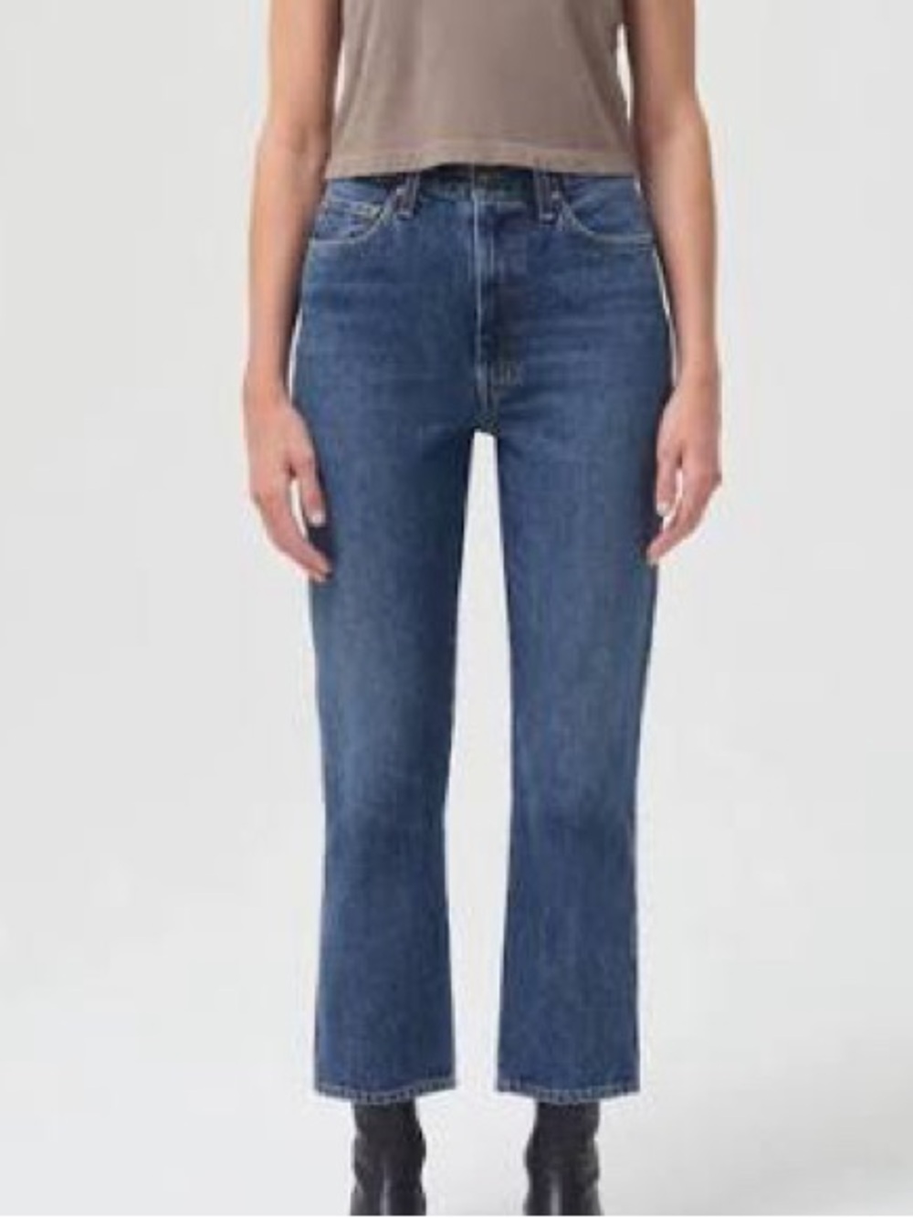 AGOLDE pinch waist Straight-Leg Jeans